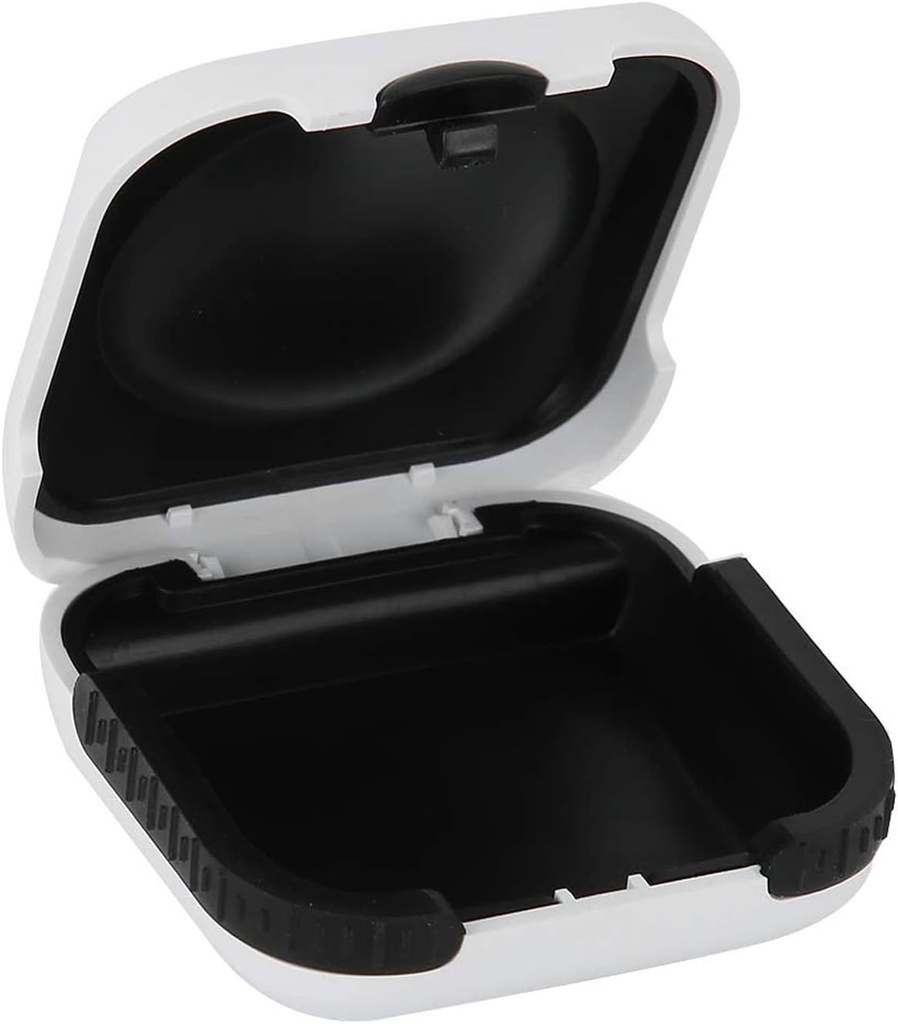補聴器の箱の堅い小さいSplashproof 2.16"*2.04"*0.39"は2つの補聴器、ITE、RIC、CICのための内部を緩和しました