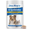 Doc RoyのGI Synbiotics Probiotics & Prebiotic Granules for Dogs & Cats - ライブカルチャー、BgMOS&ベータグルカンと消化&免疫健康サプリメント - チキンフレーバー - 454g顆粒