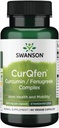 Swanson によって制御される解放の Curqfen の Curcumin/Fenugreek の複合体 60 の Veg のカプセル