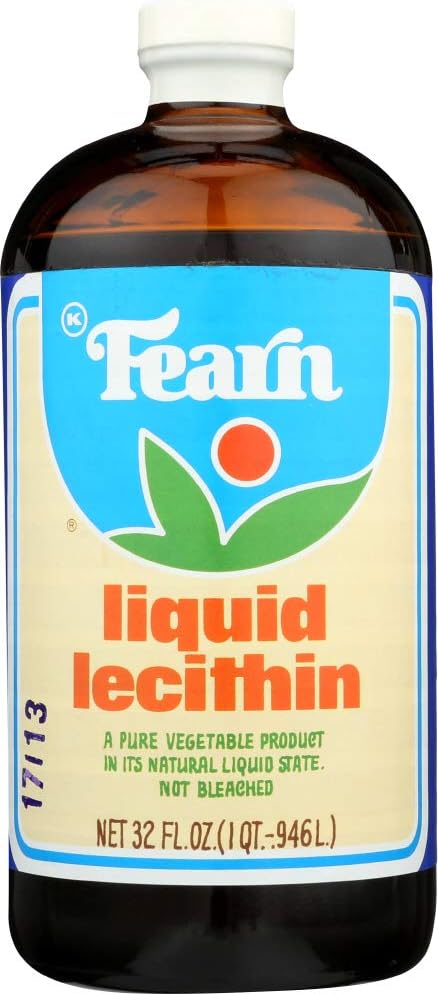 Fearn 液体レシチン - 32 fl oz による Fearns Soya Food