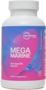 Microbiome Labs MegaMarine Omega 3魚油サプリメント - Gut-Specific EPA DHA Omega 3 Gut Health用DPAとサプリメント - サポート免疫&Gutバリア機能(60 Softgels)