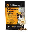 Cat ImmuneはL-Lysine、Colostrum、Quercetin及びOmega-3の猫のためのアレルギーの救助及び免疫の健康の補足を– Soothes Sneezing、Rony Nose及びItchyの皮の鶏、(30日の供給)