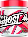 GHOST バーン重量管理パウダー, グアバベリー (60 サービング) - 男性の代謝 & 女性のためのエネルギーサポートサプリメント - ナチュラルカフェイン, L カルニチン & L チロシン - グルテン, 大豆 & 砂糖フリー, ビーガン