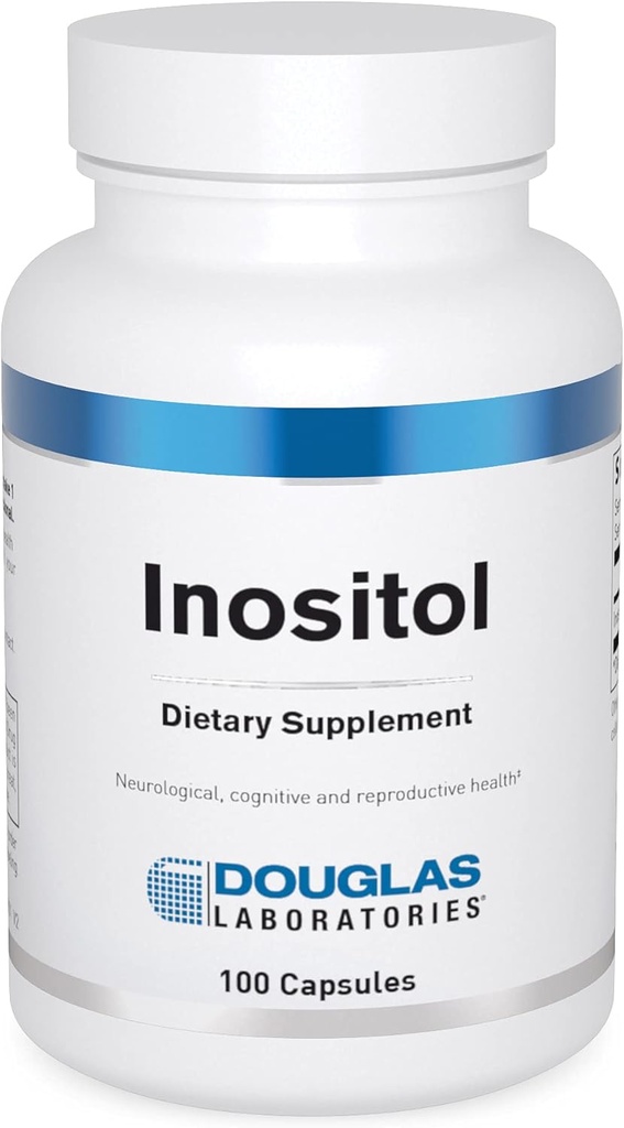 Douglas Laboratories Inositol (650 mg) | Supports Neurological Health, Behavior Stability, and Ovarian Function | 100 Capsules