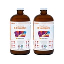 LIQUIDHEALTHメガエナジーメチル化されたBコンプレックス、大人の液体のビタミンの補足-エネルギーを増加して下さい、圧力及び疲労を取り除きます、免疫サポート、中心及び腸の健康-米国、ビーガン、砂糖なし(2パック)で作って下さい