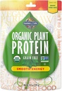 生命の庭 有機植物蛋白質 滑らかなエネルギー粉、10 のサービング - 完全菜食主義者の、無穀物及びグルテンフリーの植物は Yerba の仲間、ビタミン B12、プロバイオティクス及び酵素、15g 蛋白質と蛋白質の揺れを基づかせていました