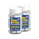 DBI分布 - MiniThin - 2ウェイ25mgエフェドリジン24ctボトル - 2パック