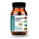 DR WAKDEのAshwagandhaカプセル(インドのGinseng、withania somnifera、60のベジーキャップ、植物ベースのサプリメント、アーユルヴェーダハーブ、すべてのナチュラル、ビーガン)