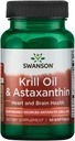 Swanson EFA Krill Oil & ASTAXANTHIN 30 SGELS
