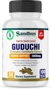 Sandhu's Guduchi (Tinospora Cordifolia) Giloy 100 ベジタリアンカプセル 免疫サポート 1000mg/サービング