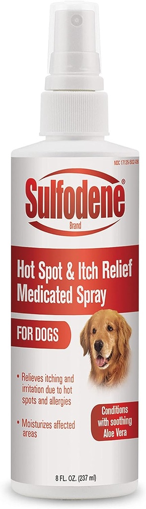 Sulfodeneの薬用スプレー(8のoz)の熱い点およびイッチの救助 そして助けは伝染薬を防ぎます