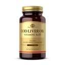 Solgar Cod肝油 - 250 Softgels - ビタミンA&D - 非GMO、グルテンフリー - 250のサービングを提供