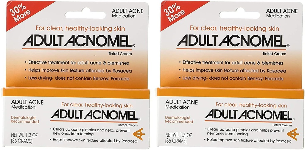 大人のアノメルのアクネの薬物1.3 Oz (パッケージの2)
