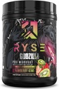 RYSE Godzilla X Noel Deyzel Pre Workout Powder - Strawberry Kiwi - 400mg Caffeine, High Stim Pre-Workout for Men & Women with Citrulline & Beta Alanine - Energy, Pump & Focus - 20/40 Servings