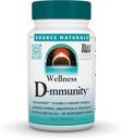 源のNaturalsのウェルネスD-mmunity、生物一直線ビタミンDの免疫の方式、サポート最適吸収および利用*、125 mcg (5,000 IU) D-3-30のベジタリアンのカプセル