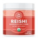 Vimergy Reishiパウダー - スーパーフードセルラーサポート* - 利点免疫健康* - USDA認定オーガニック、ビーガン、ペレオフレンドリー、グルテンフリー - 33サービング