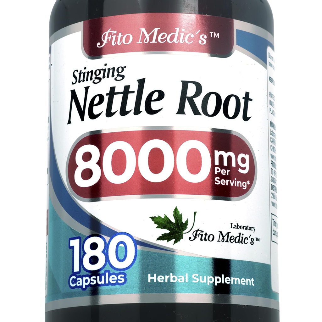 FITO MEDIC'S Lab - ネトルルート、180カプセルをスティング - イラクサ - 純粋な抽出物、オルティガ。