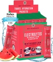 KEY NUTRIENTS 電解液パウダーパック - リフレッシュ ウォーターメロン 40 パック水分補給パック - 旅行水分補給パウダー - 砂糖なし、カロリーなし、グルテンフリー - アメリカ製