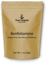 純粋な元の INGREDIENTS の Benfotiamine (1 oz) 常に純粋で、注入口か添加物無し