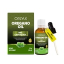 オリーブオイルでORZAXオレガノオイルドロップ - 88% カルバガソリンと0.3% Thymol - 非GMO&砂糖フリー&グルテンフリー&ビーガン - 免疫サポートと消化の健康のためのハーブサプリメント - 30 ml - 200 日の供給