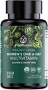 PlantFusion Organic Multivitamin for Women - 1 日中食品ブレンド 女性のマルチビタミン - ビーガン、非GMO、グルテンフリー & 乳製品無料 - 60 錠(2 ヶ月の供給)