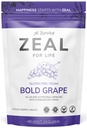 Zurvita - 人生のためのZeal - ボルドグレープ味 - 毎日の栄養補助食品、免疫、および全体的なウェルネス - 30日間ウェルネスバッグ、420グラム