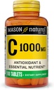MASON の自然なビタミン C 1,000 の mg、100 日の供給、サポート健康な免疫システム、酸化防止および精巣栄養素、1 のパック