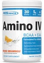 PEScience Amino IV BCAA & EAAパウダー, エッセンシャル アミノ酸, タウリン, エッセンシャル アミノ酸, 加水と筋肉の回復のための電解質, 男性と女性のための砂糖無料, ポストワークアウト - オレンジドリームシクル - 30 サービング