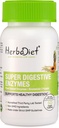 Herbadiet 消化酵素サプリメント | ブロメラン&パパインエキス 500mg カプセル | リパーゼラクターゼアミラーゼ(60カプセル)のプロテオリン系酵素