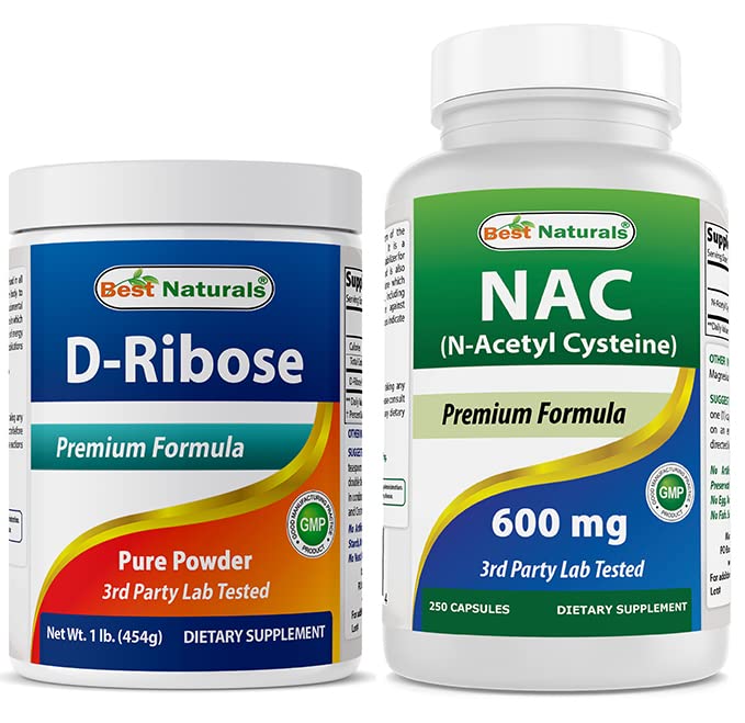ベストナチュラルD-リブスパウダー1ポンド&NAC 600mg
