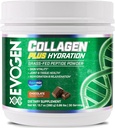 Evogen Collagen Plus Hydroation - 婦人科のための草 - 飼料コラーゲン | コラーゲンペプチドパウダー | コラーゲンパウダー 皮膚の粘度、水分補給、ジョイント&ティッシュヘルス | チョコレート | 30 サービング