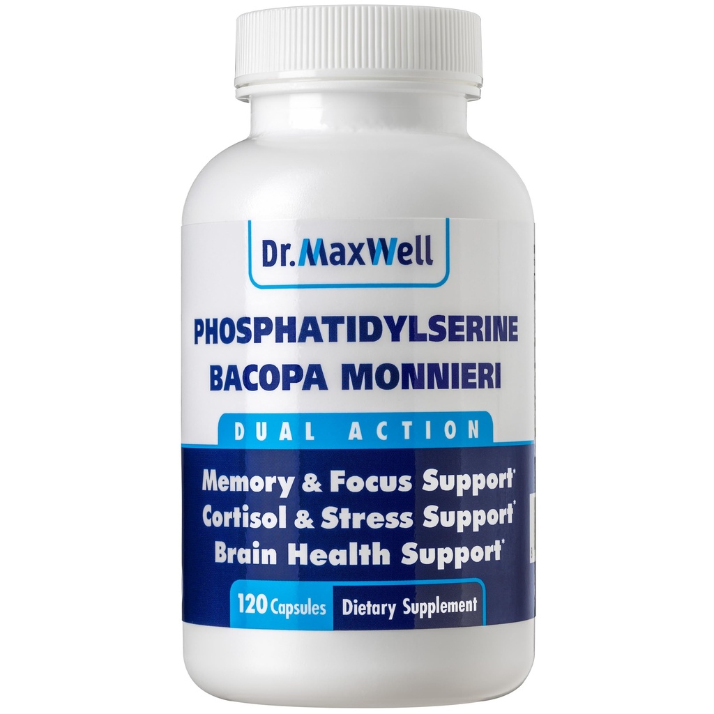 Phosphatidylserine及びBacopa Monnieriは、それぞれ単独でよりよいです。 Phosphatidylserineの補足300mgの注入口無し、大豆は2in1、120カプセル放します。 メモリサポート