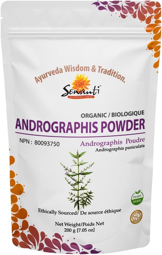 Sewanti Andrographis Extract Powder - Andrographis Paniculata for Liver Health|Herbal Supplement 200g