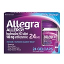 Allegra 24hrのゲルキャップのサイズ24ct Allegra 24hrのゲルキャップ24ct