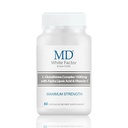 MDホワイトファクター - 効果的な抗酸化剤、ビタミンC&リポ酸のグルタチオンサプリメント | (60カプセル)