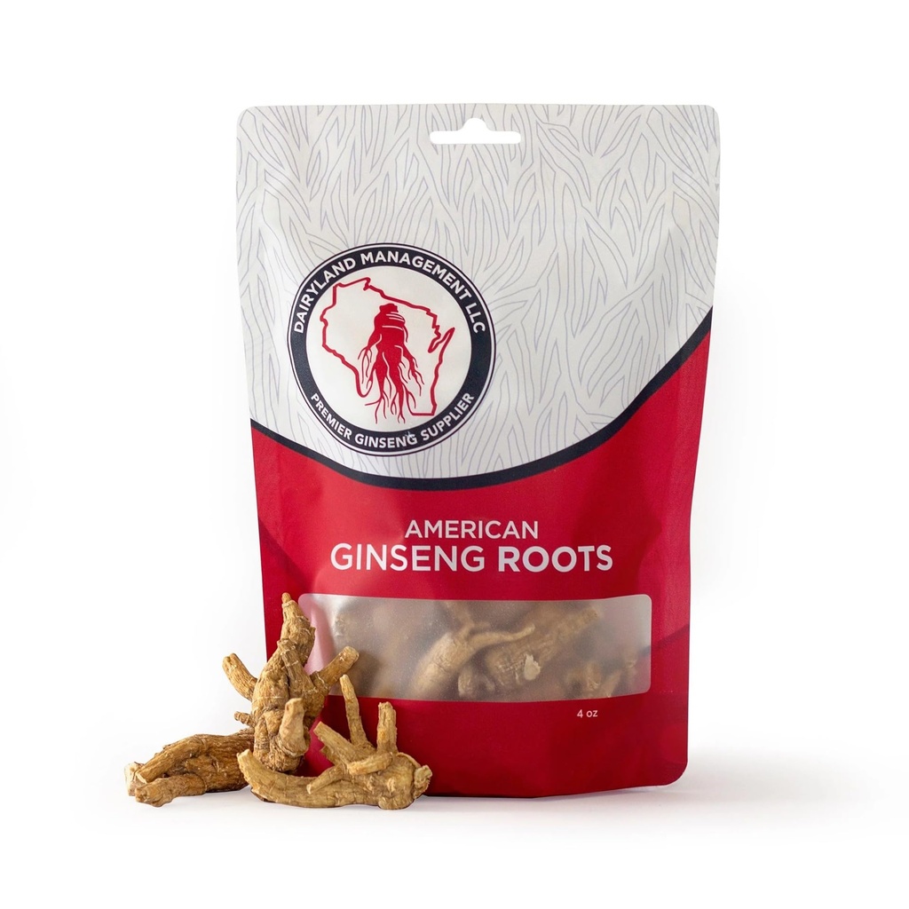 酪農場のアメリカのGinsengの根は西の参 - WisconsinのGinsengの根の4つのozのパック-本物のアメリカのGinseng -非GMOのGlutenの自由な全Ginseng-のこの草の補足を使用して下さい