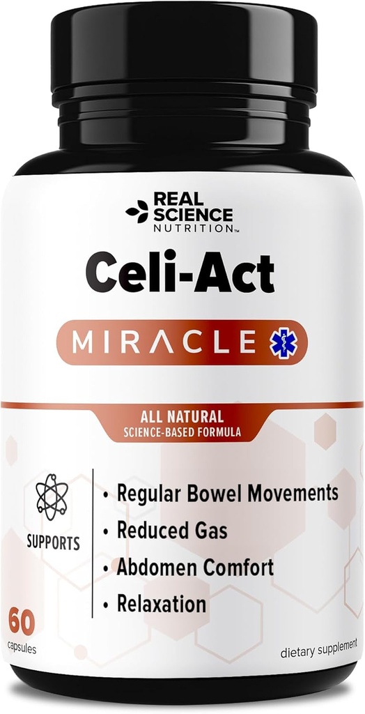 Celi-Act Miracle is a Natural Supplement to Support Celiac Discomfort and Digestive Health