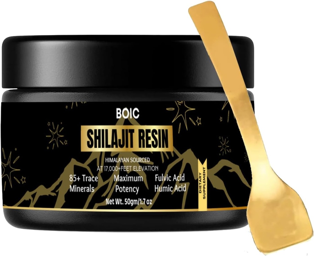 純粋で黒いヒマラヤのshilajitの樹脂は女性及び人(50Gm/1.7 Ounce、100日のサービング)のためのエネルギー及び免疫サポートに寄与します