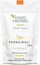YOGIS HERBS Poonaikali Seed Powder (Kapikacchu/Velvet Bean/Mucuna pruriens) - Natural Support for Vitality and Cognitive Support. (0.5 Lb)
