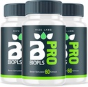 rize labs (3パック) Biopls スリムプロ減量サプリメント, 全身のウェルネスと健康的なライフスタイルのための Biopls カプセル, リアーナ Pills for Leaner Phys, バイオ Pls レビュー (180 カプセル)