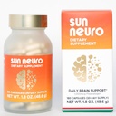 Sun Chlorella Sun Neuro Nootropic 脳の補足 - 女性のための毎日の記憶集中及び焦点の補足-海のパイナップルからの自然な血小胞- 180のカプセル