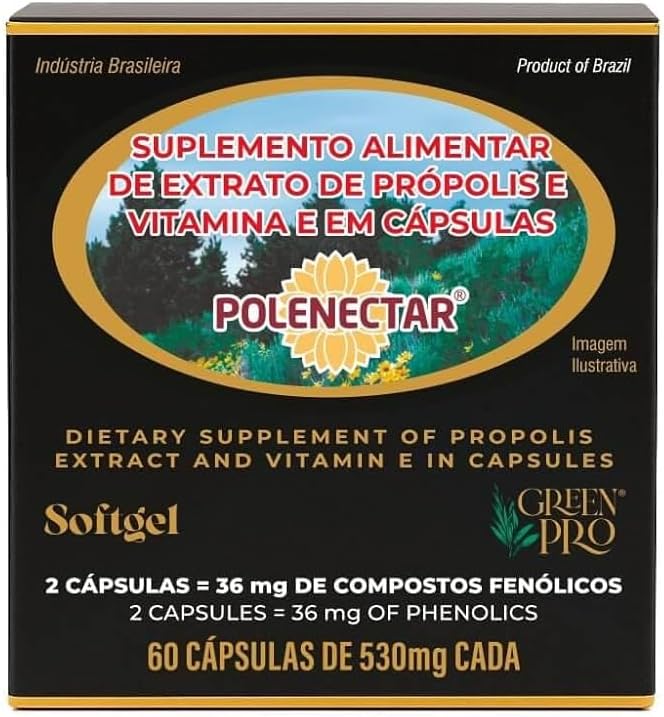ポーランド人のブラジルの緑の蜂のプロポリス60のSoftgels 300のmgの2パック