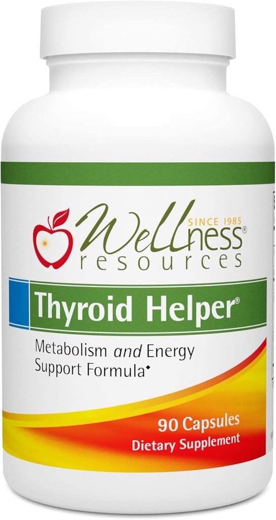 Thyroid Helper - Natural Supplement for Metabolism & Energy (90 Capsules)