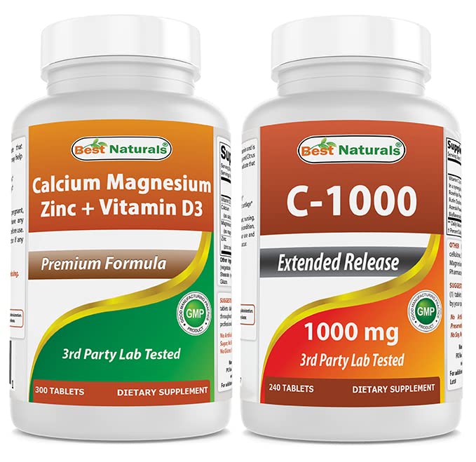 ビタミンD3及びビタミンC 1000のmgの最もよいNatural Cal Mag亜鉛