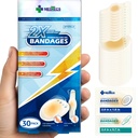 MedtecsのHydrcolloidのゲルの包帯、Elipse 20ct +ストリップ10ct、長持ちする、ファースト・エイドのための防水接着剤、まめの防止及び傷の心配のための高度のクッション、2Xはかかかかと、Fingers及びつま先のために癒やします