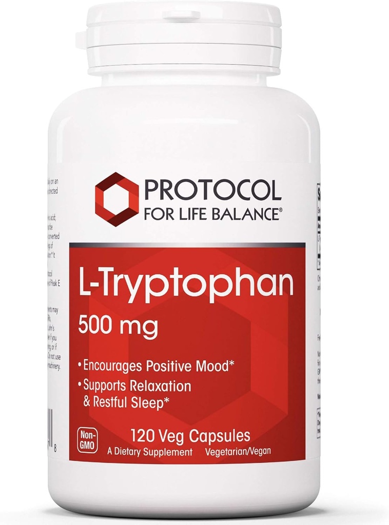 ライフバランスのためのプロトコル - L-Tryptophan 500mg - 120ベジスカプセル