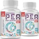 Liposomal Palmitoylethanolamide 1000のmg + Luteolin 100のmgのMicronizedのPea 99%高度に浄化される-高められた吸収およびBioavailability、120のSoftgels