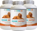 犬のための標準的なプロセス免疫サポート - DOG IMMUNEサポート - 健康とウェルネスホスト - ANTIOXIDANT - LIVER HEALTH - 犬のための免疫有機マッシュルームミックス - 3本のボトル(180のお菓子)