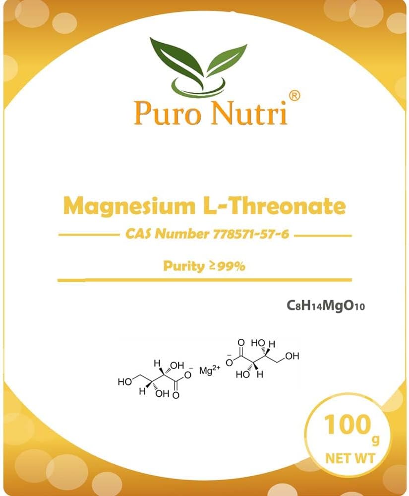 Magnesium L-Threonate Powder High Purity 98% Factory Wholesale