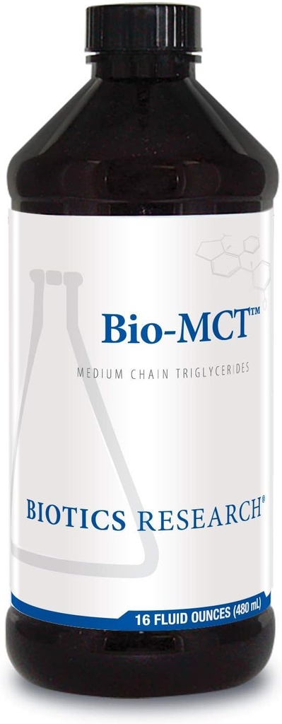 バイオティクス研究バイオMCT脳燃料、脳エネルギー、純エネルギー、中鎖トリグリセリド、MCT、カプリルトリセリド16液オウンス